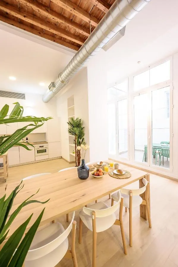 Modern 3 Bedroom, City Center With Patio & High Ceilings By 10Tosea Malaga